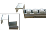 Galvanize a junção para o material do aço da espessura do conector 2.5mm de Placon da trilha do rolo