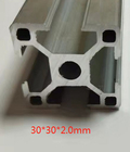 Reforçando o perfil de alumínio 30mmx30mm do quadrado com tratamento de Alumite