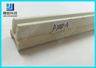 Ranhura para cartão do vidro de tubo da liga de alumínio para a placa de vidro de 5mm e placa acrílica PP em P-2000-A branco