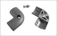 Junções de tubulação de alumínio redondas dos conectores da tubulação do cotovelo para o sistema industrial da cremalheira de tubulação