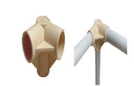 Encaixes plásticos plásticos da tubulação das junções de tubulação do ABS do diâmetro 28mm para o sistema de tubulação magro