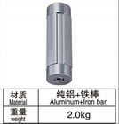 A barra de ferro de alumínio dos conectores da tubulação do metal de AL-77C ISO9001 aglutina limpar com jato de areia