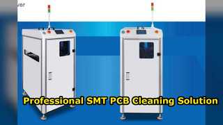 Máquina transportadora de limpeza SMT PCB com controle PLC