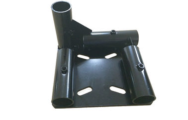 Heavy Duty Pipe Rack Fittings for Connecting ABS Coated Pipe and Caster Wheel