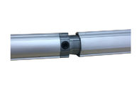 Escuro - superfície lisa do conector de alumínio de alumínio cinzento da tubulação dos conectores da tubulação
