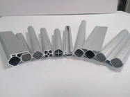 Prata de plano magra AL-2817 branco da espessura de parede 1.7mm do tubo do diâmetro 28mm do tubo da liga de alumínio