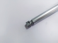O tipo interno diâmetro de alumínio 28mm do conector limpou com jato de areia AL-1-S de prata (1,7)