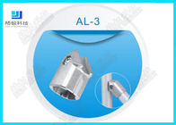 Os conectores de alumínio flexíveis da tubulação de 45 graus morrem prata de anodização do AL -3 da carcaça