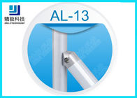 Único lado encaixes de tubulação de alumínio do conector interno de 45 graus que anodizam a prata AL-13