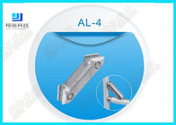 O dobro de alumínio atendido garra dos encaixes de tubulação AL-4 da solda do modo toma partido junção de 45 graus