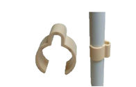 Espessura plástica de carimbo reusável das braçadeiras/conectores 6mm de tubulação do ABS claro