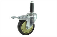 O rodízio do giro da substituição do PVC/plutônio/PP roda para o trole da cremalheira de tubulação