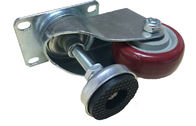 Metal as rodas resistentes do rodízio do PVC/plutônio do ajustador da tubulação para o sistema da cremalheira de tubulação