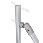 Encaixe de tubo de alumínio industrial 360 graus com giro/garra flexível/extremidade redonda