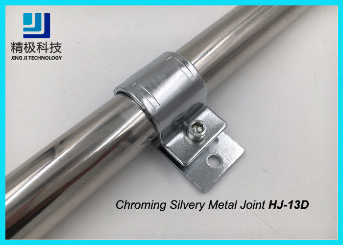CRS Cold Rolled Steel Clamp Metal Pipe Bracket with Glossy Finish