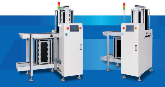 Máquina de transporte de PCB SMT automática com controle PLC para PCB de 80x50-330x250mm Tamanho e caixa de material de 355*320x565mm