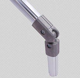 A tubulação do alumínio de carcaça do dado articula os conectores de alumínio do tubo AL-30 que anodizam a prata