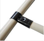 2.5mm SPCC Conector de tubos metálicos reutilizáveis de aço com tratamento de superfície por eletroforese