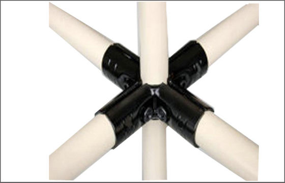 Encaixes comum do metal da cruz composta da tubulação para linhas e bancadas de produção