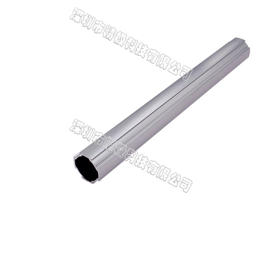 Tubo de cauda de pombos de alumínio Diâmetro 28 mm, espessura da parede do tubo 1,2 mm Prata AL-2812